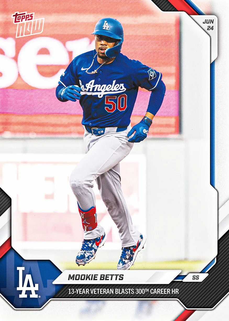 2026 MLB Topps NOW #376 Mookie Betts