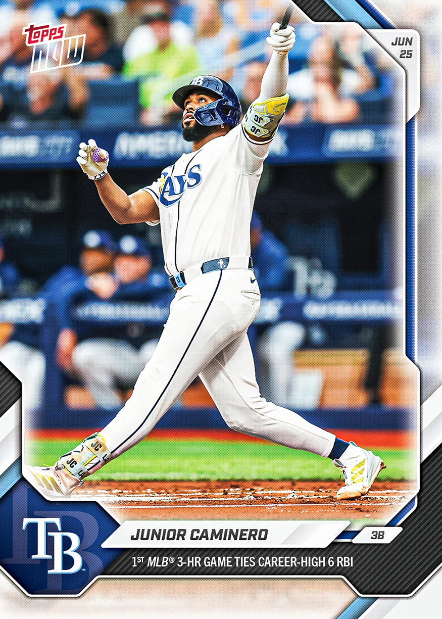 2026 MLB Topps NOW #377 Junior Caminero