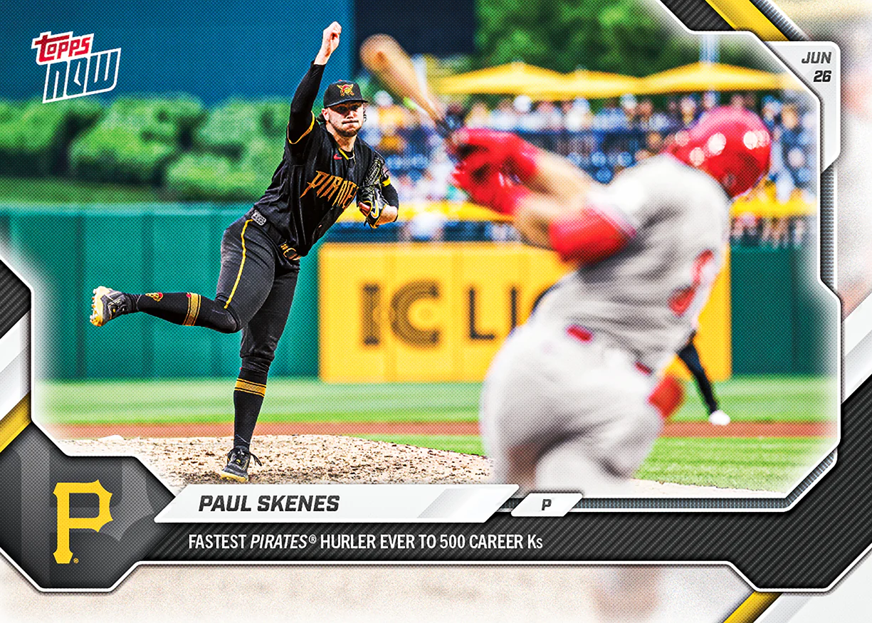 2026 MLB Topps NOW #380 Paul Skenes