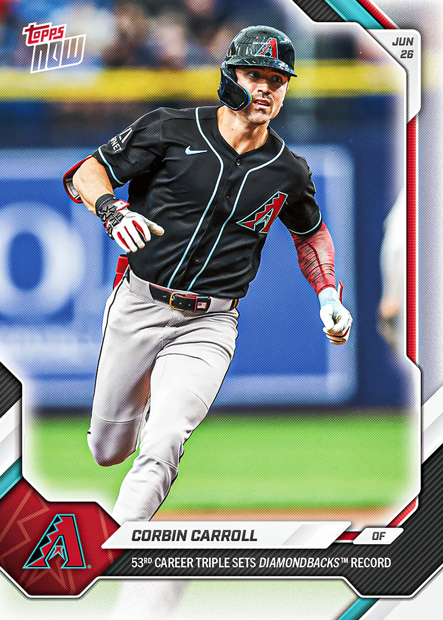 2026 MLB Topps NOW #381 Corbin Carroll