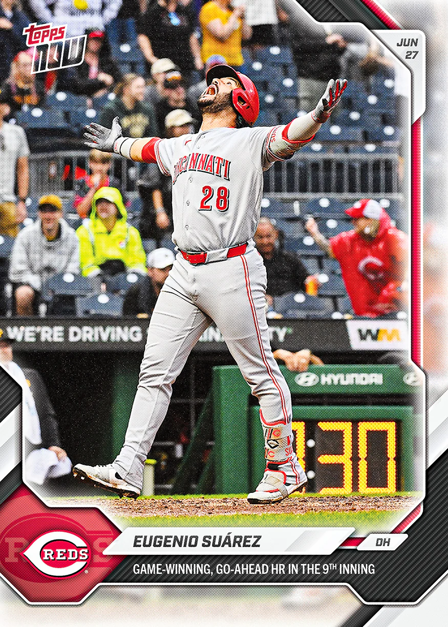 2026 MLB Topps NOW #384 Eugenio Suarez