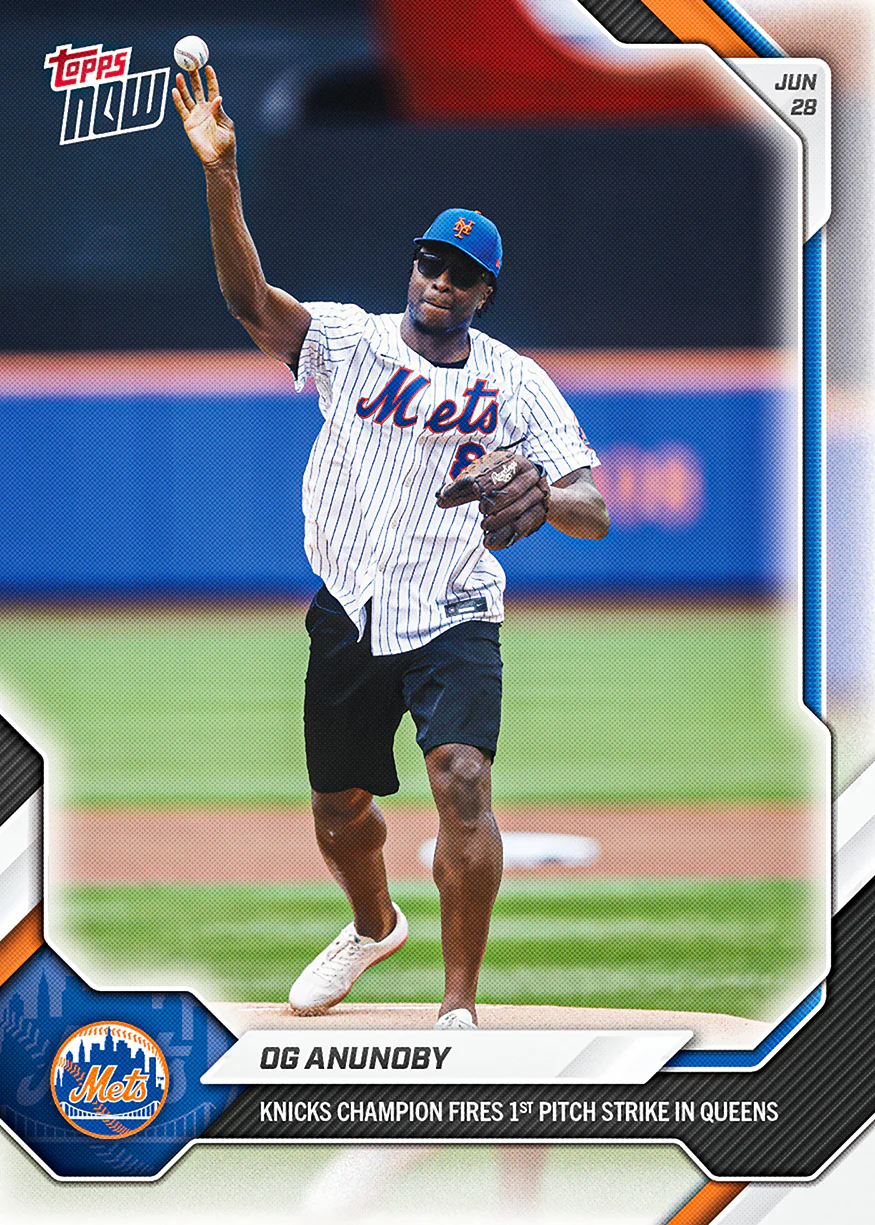 2026 MLB Topps NOW #389 OG Anunoby