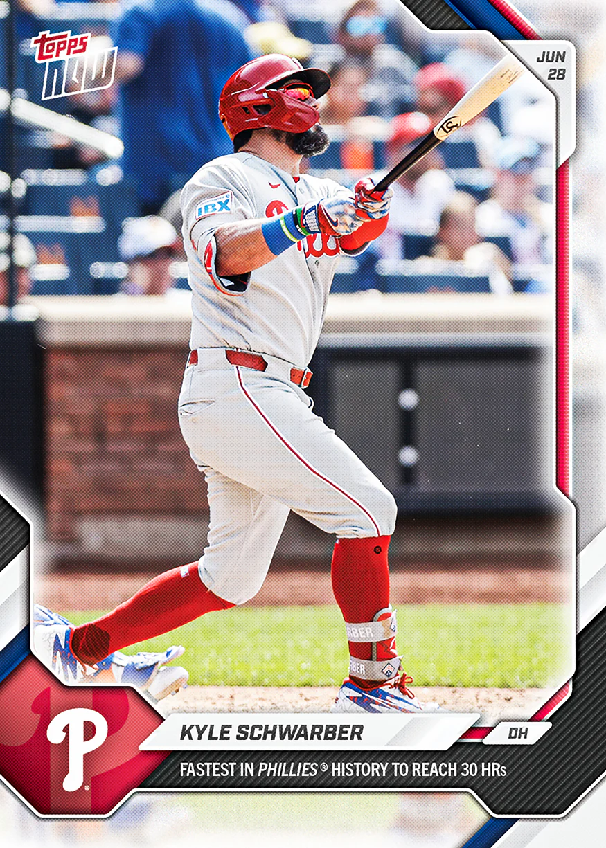 2026 MLB Topps NOW #390 Kyle Schwarber