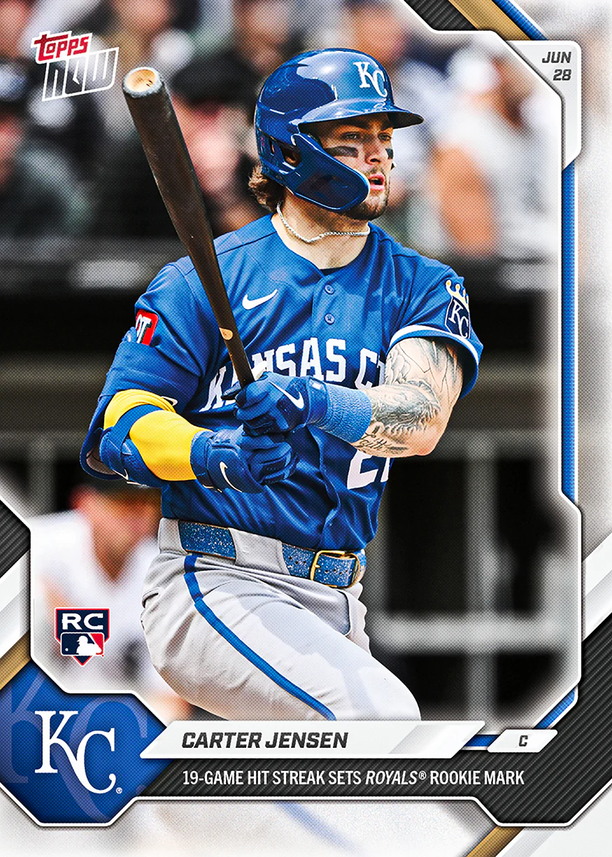 2026 MLB Topps NOW #391 Carter Jensen