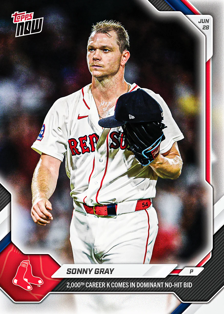 2026 MLB Topps NOW #392 Sonny Gray