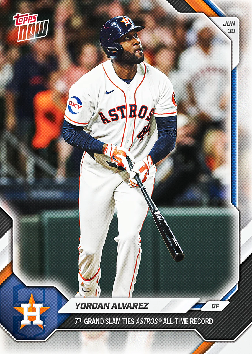 2026 MLB Topps NOW #398 Yordan Alvarez