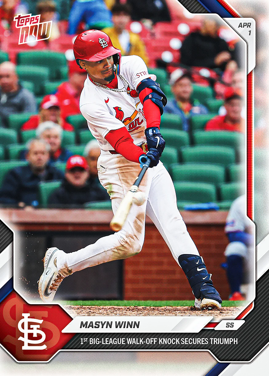 2026 MLB Topps NOW #40 Masyn Winn