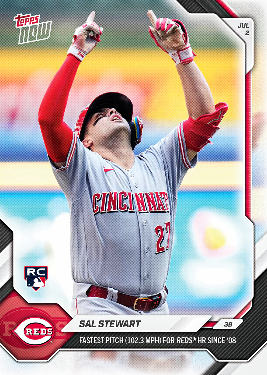 2026 MLB Topps NOW #407 Sal Stewart