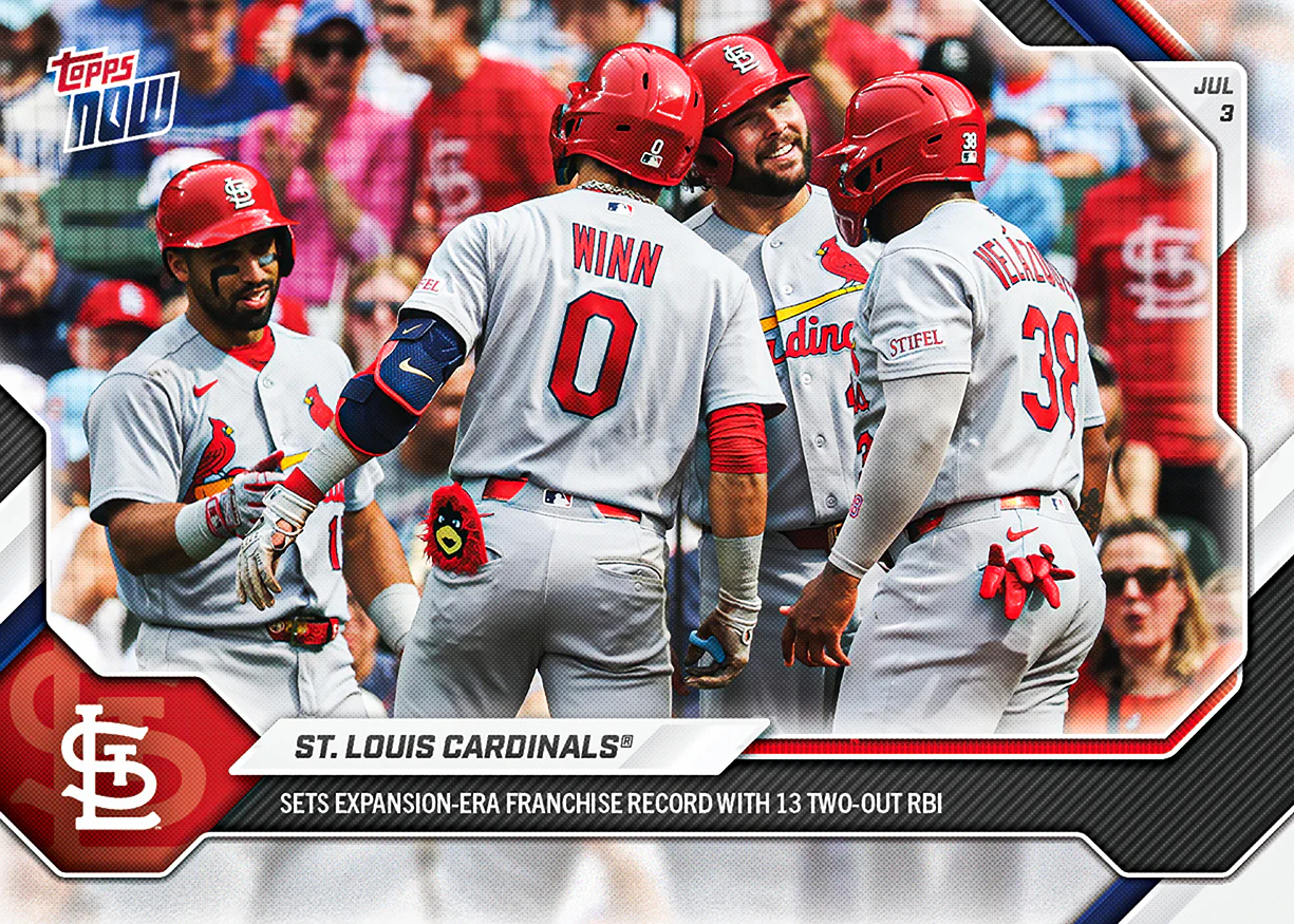 2026 MLB Topps NOW #408 St. Louis Cardinals