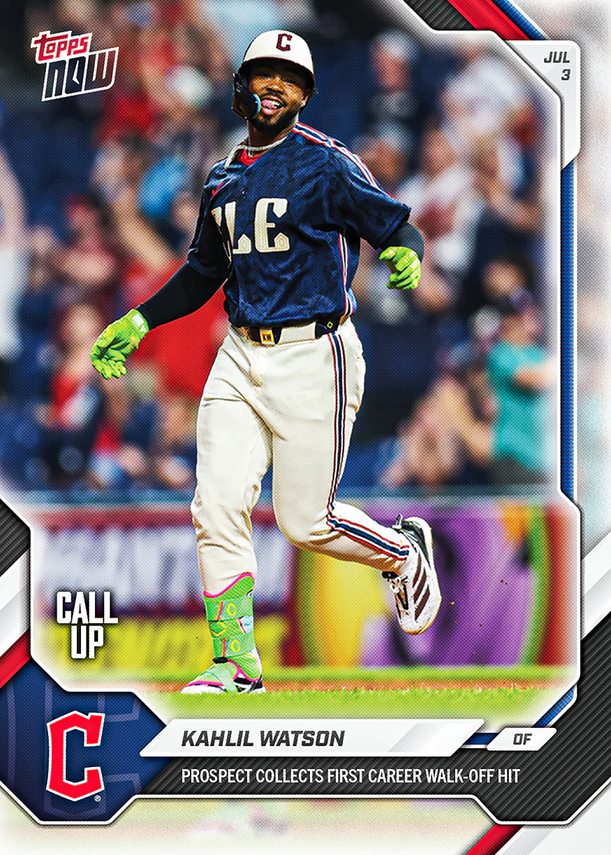 2026 MLB Topps NOW #409 Kahlil Watson