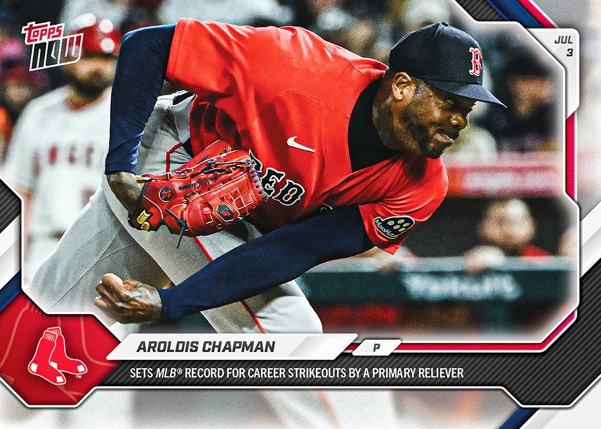 2026 MLB Topps NOW #412 Aroldis Chapman