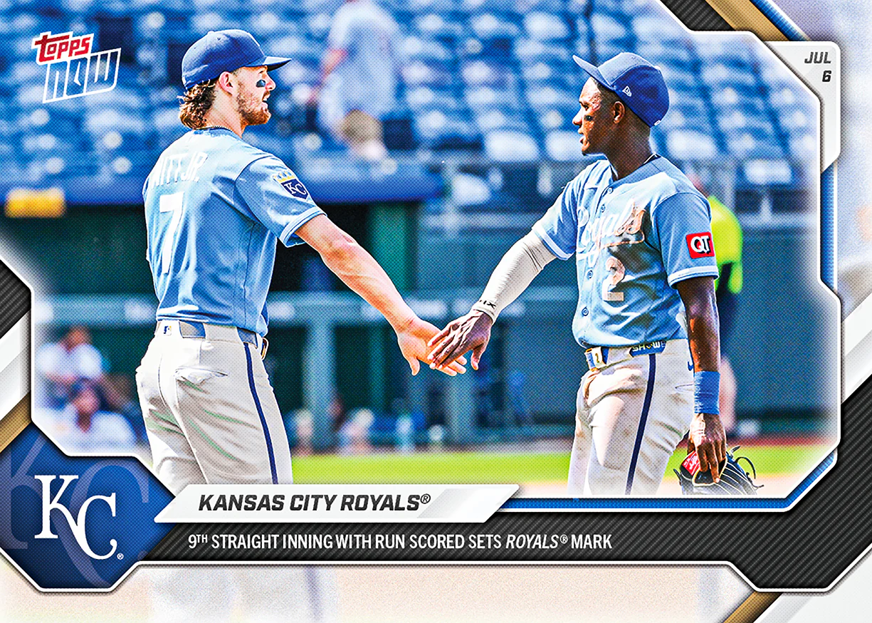 2026 MLB Topps NOW #420 Kansas City Royals
