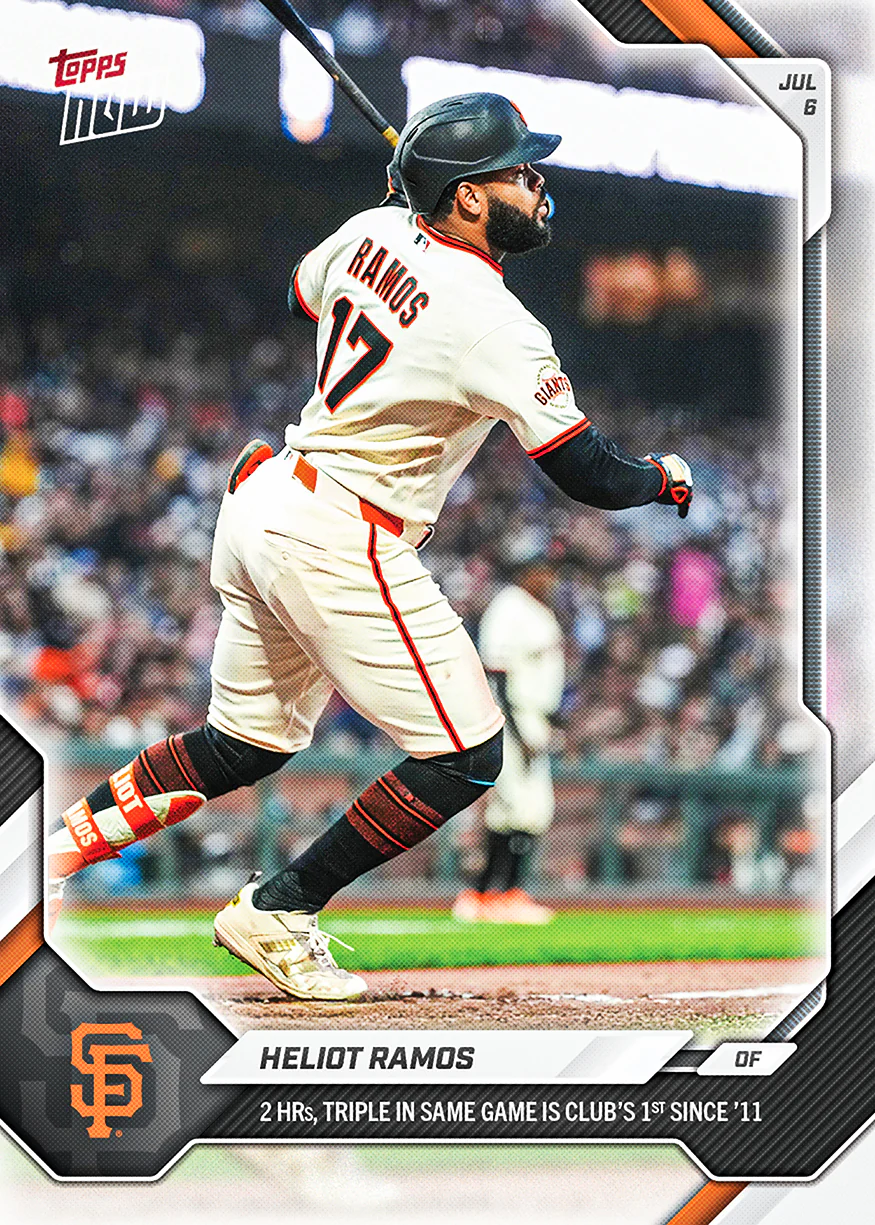 2026 MLB Topps NOW #421 Heliot Ramos