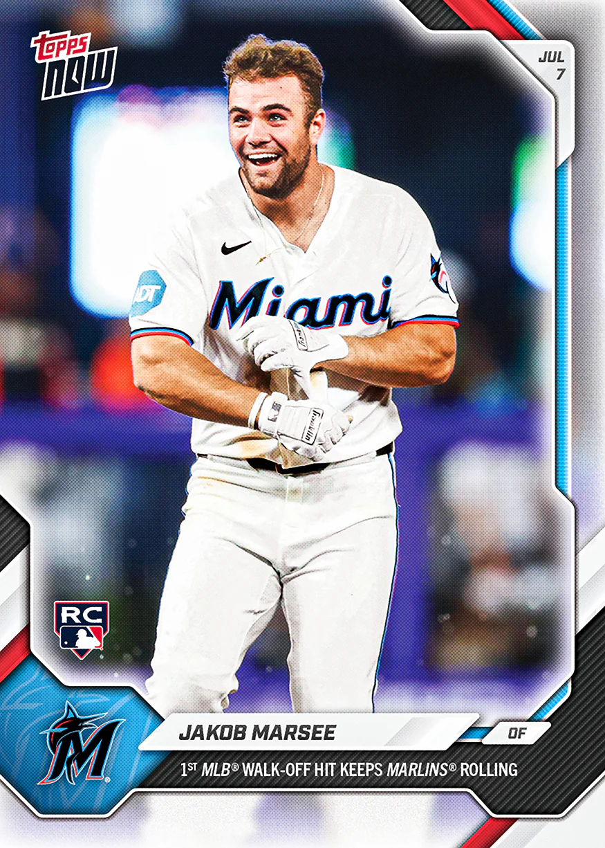 2026 MLB Topps NOW #422 Jakob Marsee