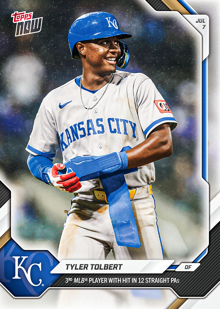 2026 MLB Topps NOW #424 Tyler Tolbert
