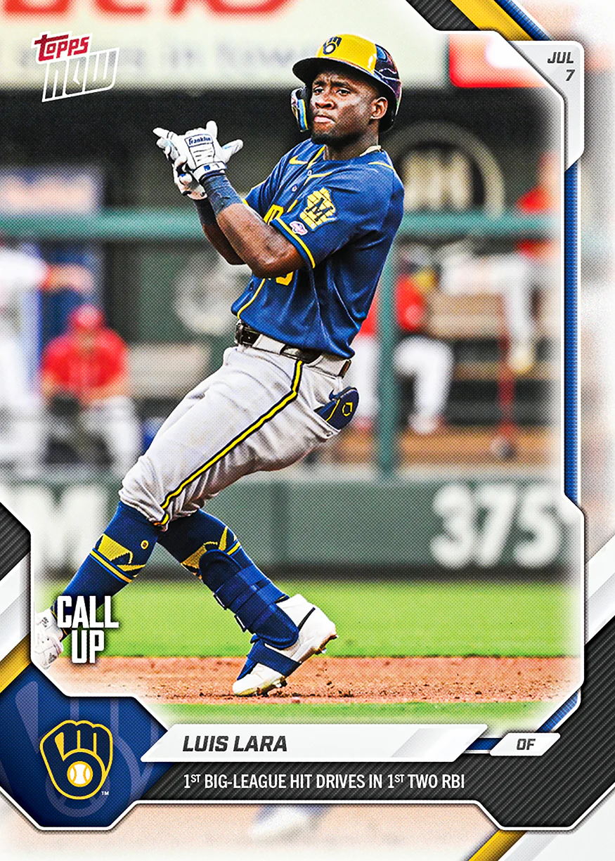 2026 MLB Topps NOW #426 Luis Lara