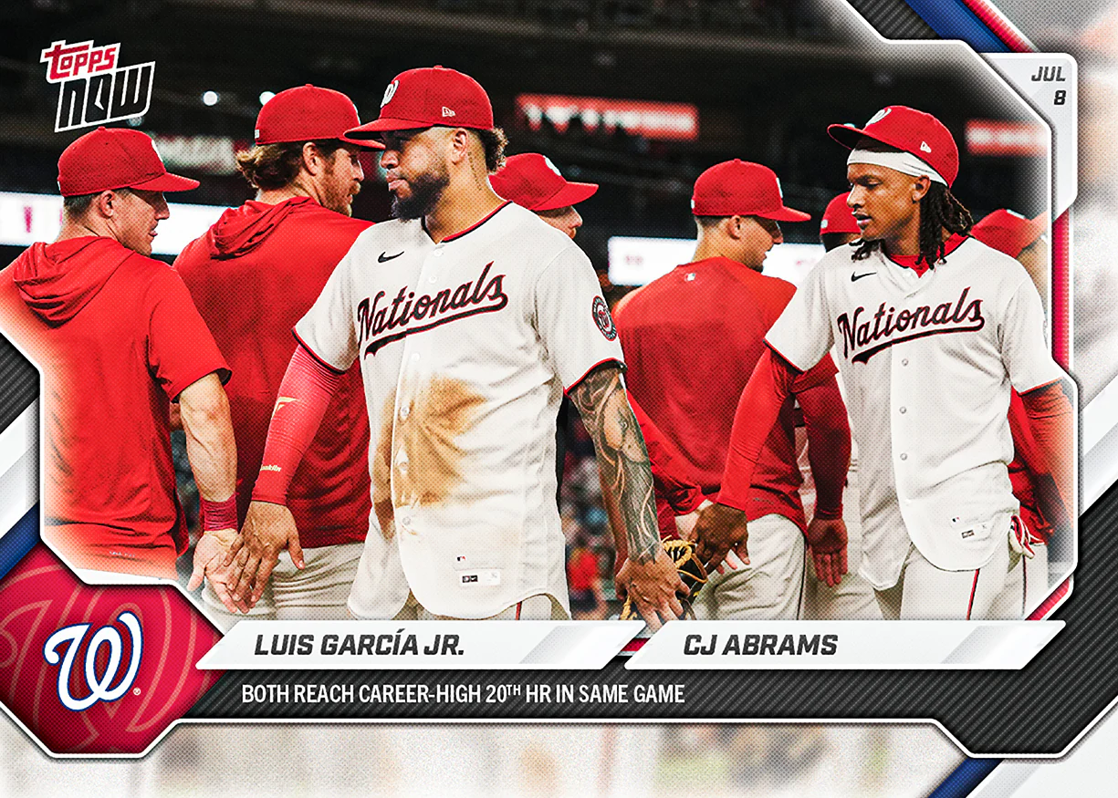 2026 MLB Topps NOW #433 Luis Garcia Jr. / CJ Abrams