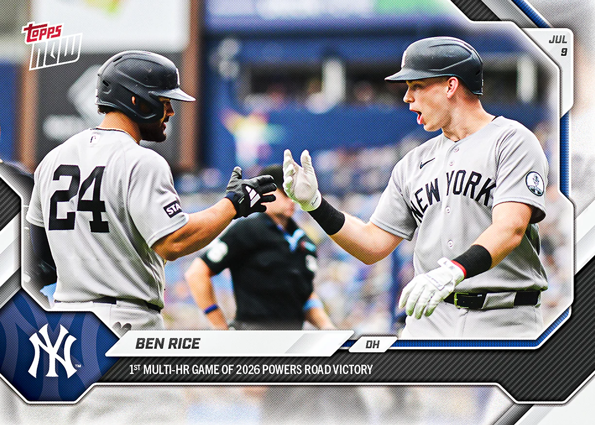 2026 MLB Topps NOW #437 Ben Rice