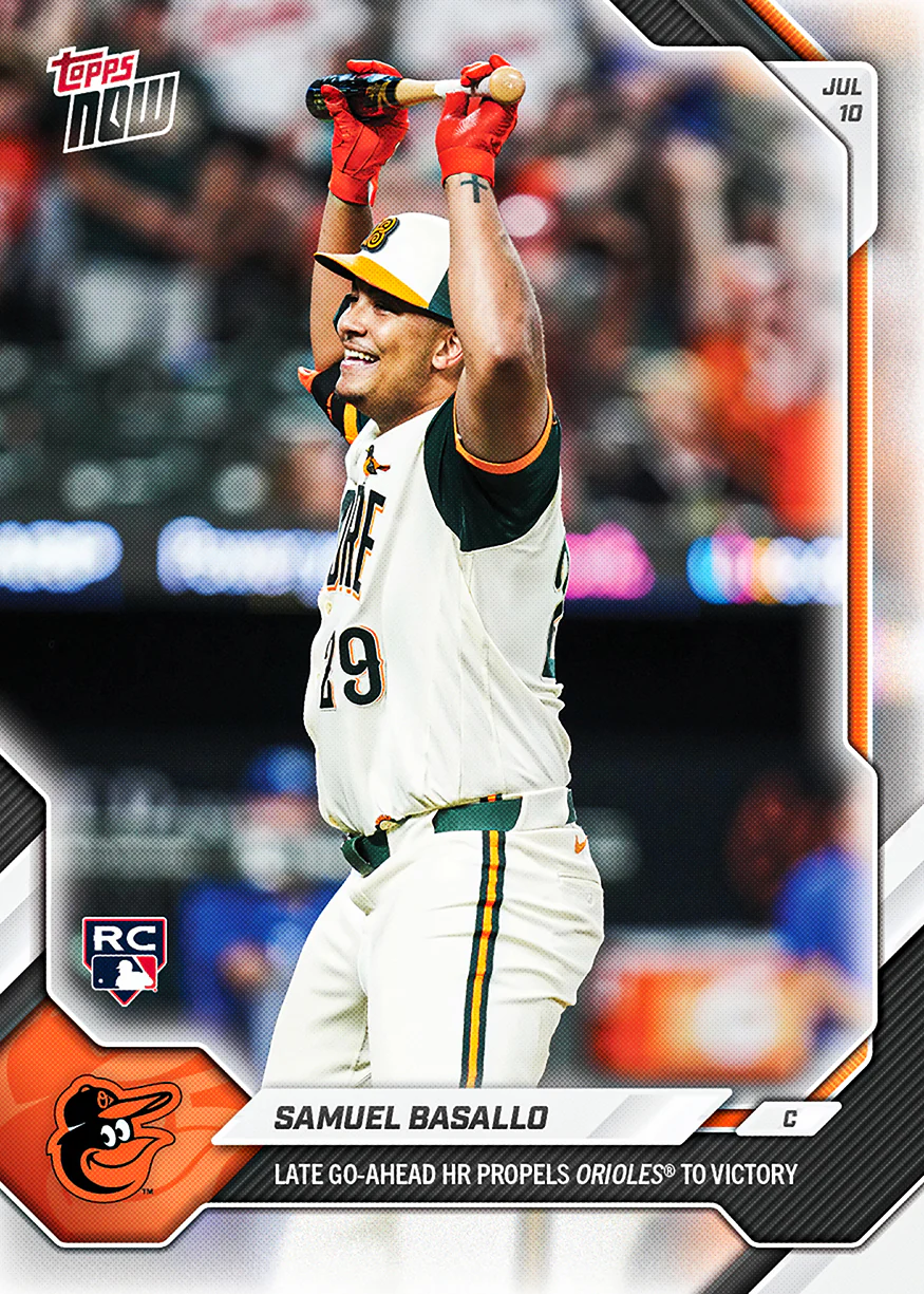 2026 MLB Topps NOW #439 Samuel Basallo