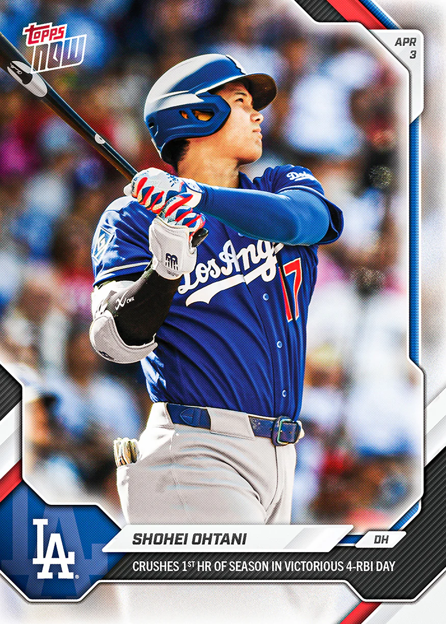 2026 MLB Topps NOW #44 Shohei Ohtani