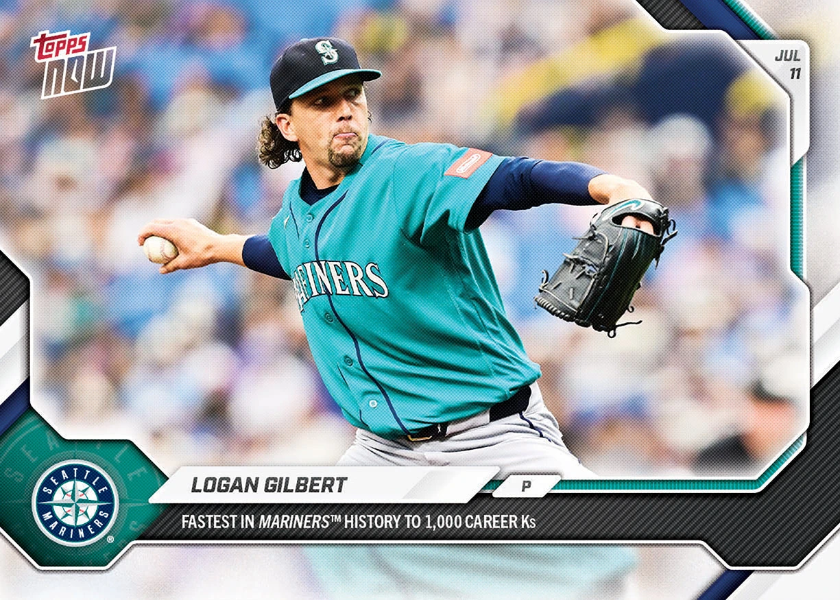 2026 MLB Topps NOW #445 Logan Gilbert