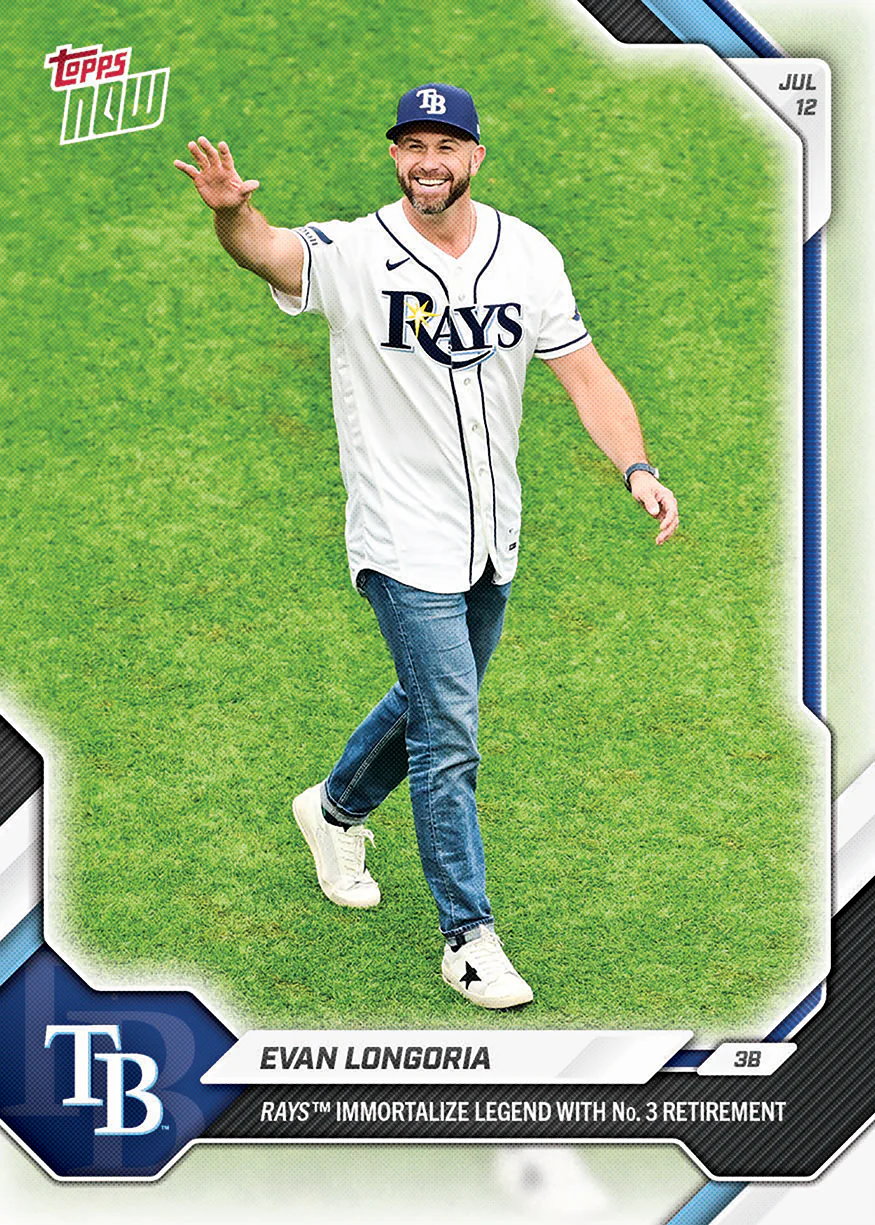 2026 MLB Topps NOW #447 Evan Longoria