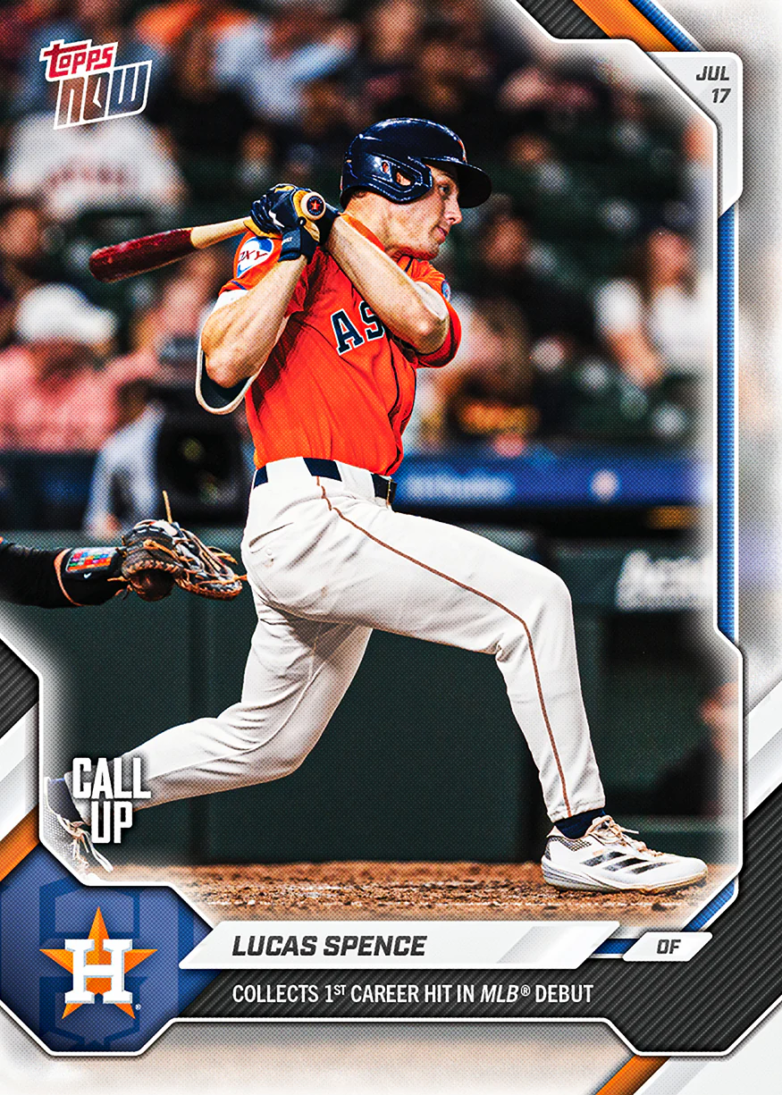 2026 MLB Topps NOW #457 Lucas Spence