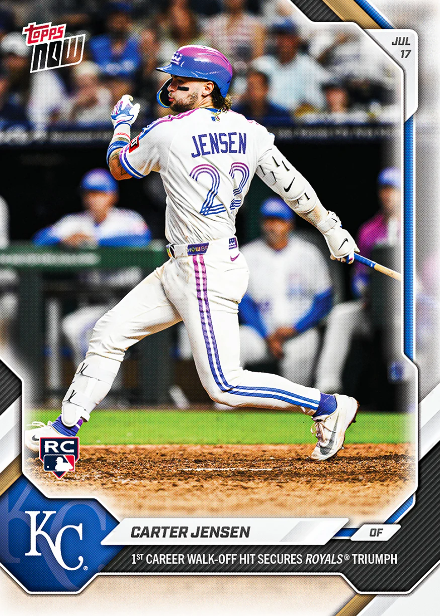 2026 MLB Topps NOW #459 Carter Jensen