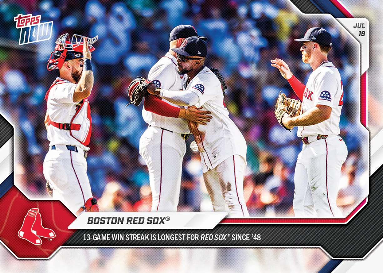 2026 MLB Topps NOW #466 Boston Red Sox
