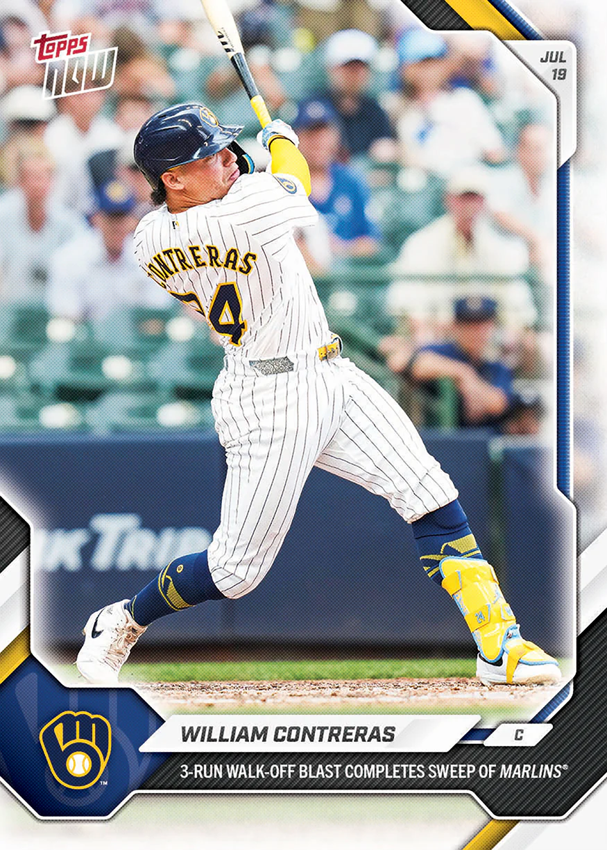 2026 MLB Topps NOW #468 William Contreras