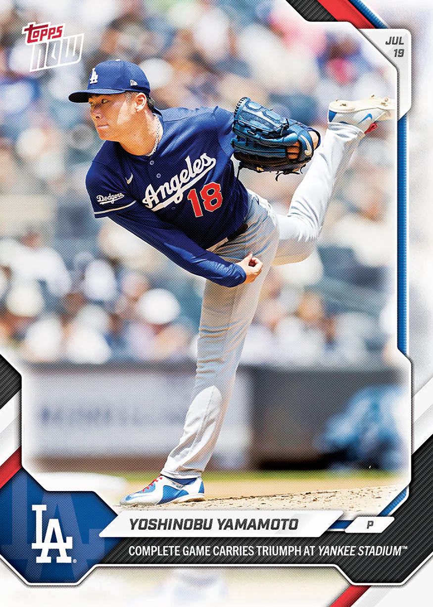 2026 MLB Topps NOW #470 Yoshinobu Yamamoto
