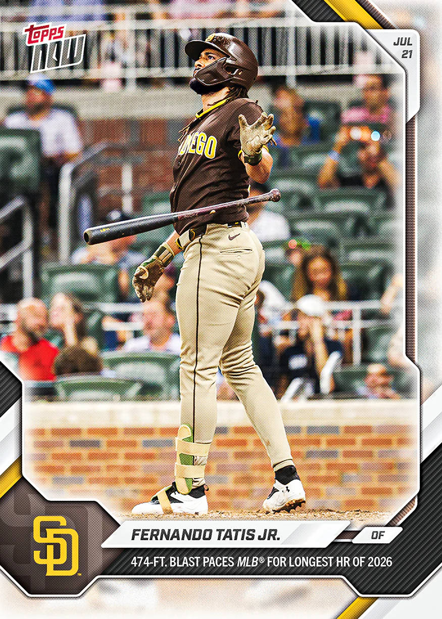 2026 MLB Topps NOW #475 Fernando Tatis Jr.