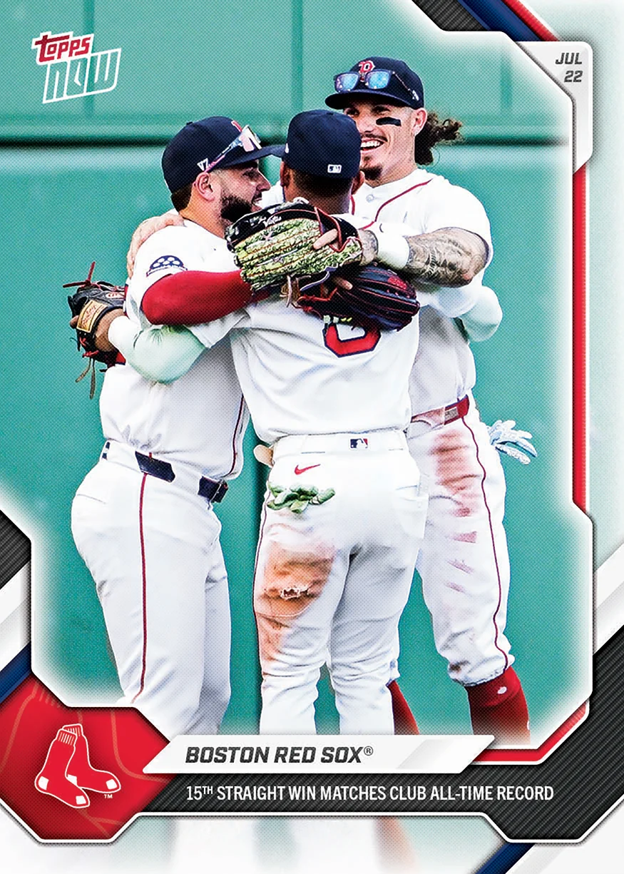 2026 MLB Topps NOW #480 Boston Red Sox