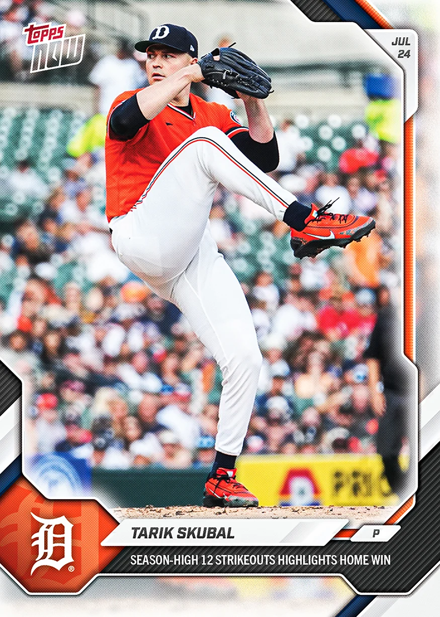 2026 MLB Topps NOW #482 Tarik Skubal