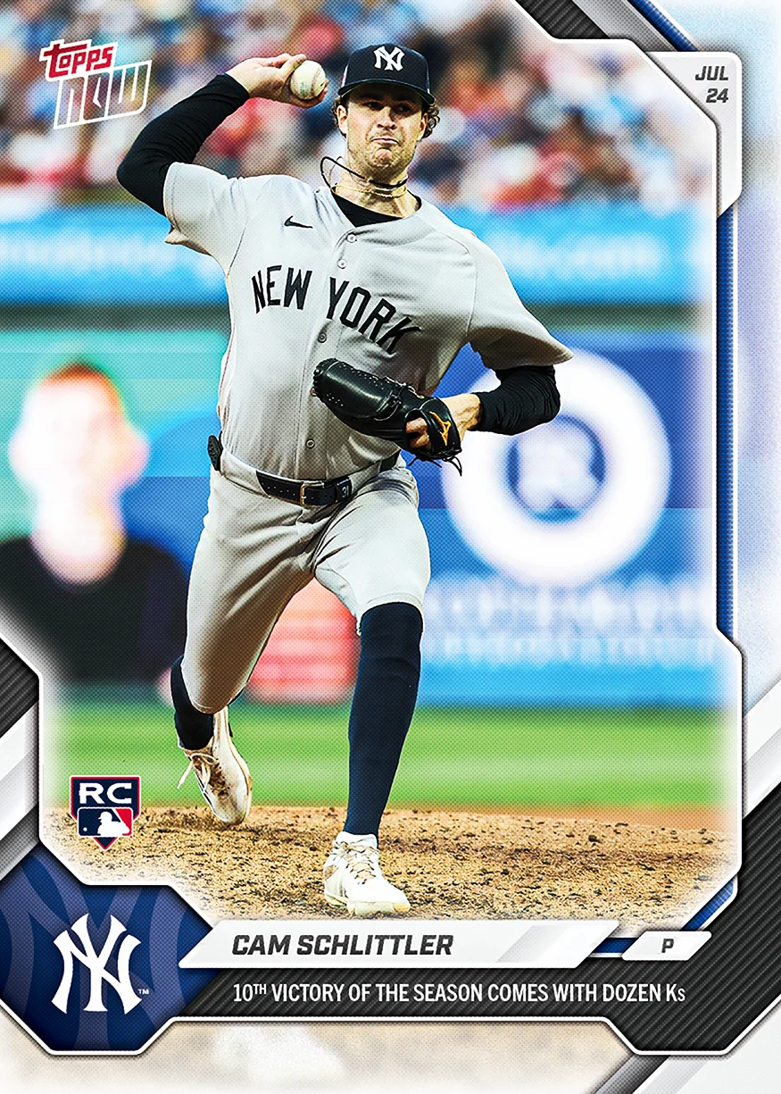 2026 MLB Topps NOW #483 Cam Schlittler