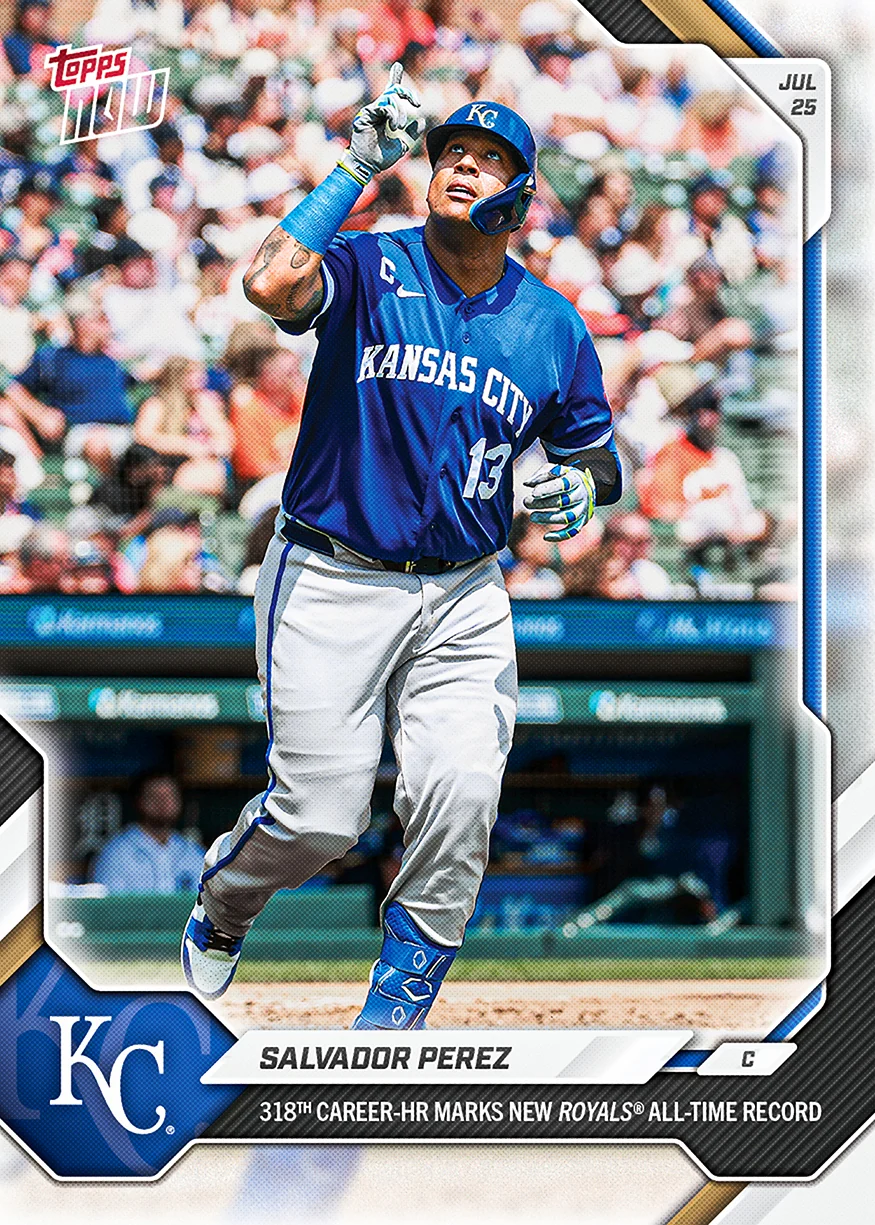 2026 MLB Topps NOW #485 Salvador Perez
