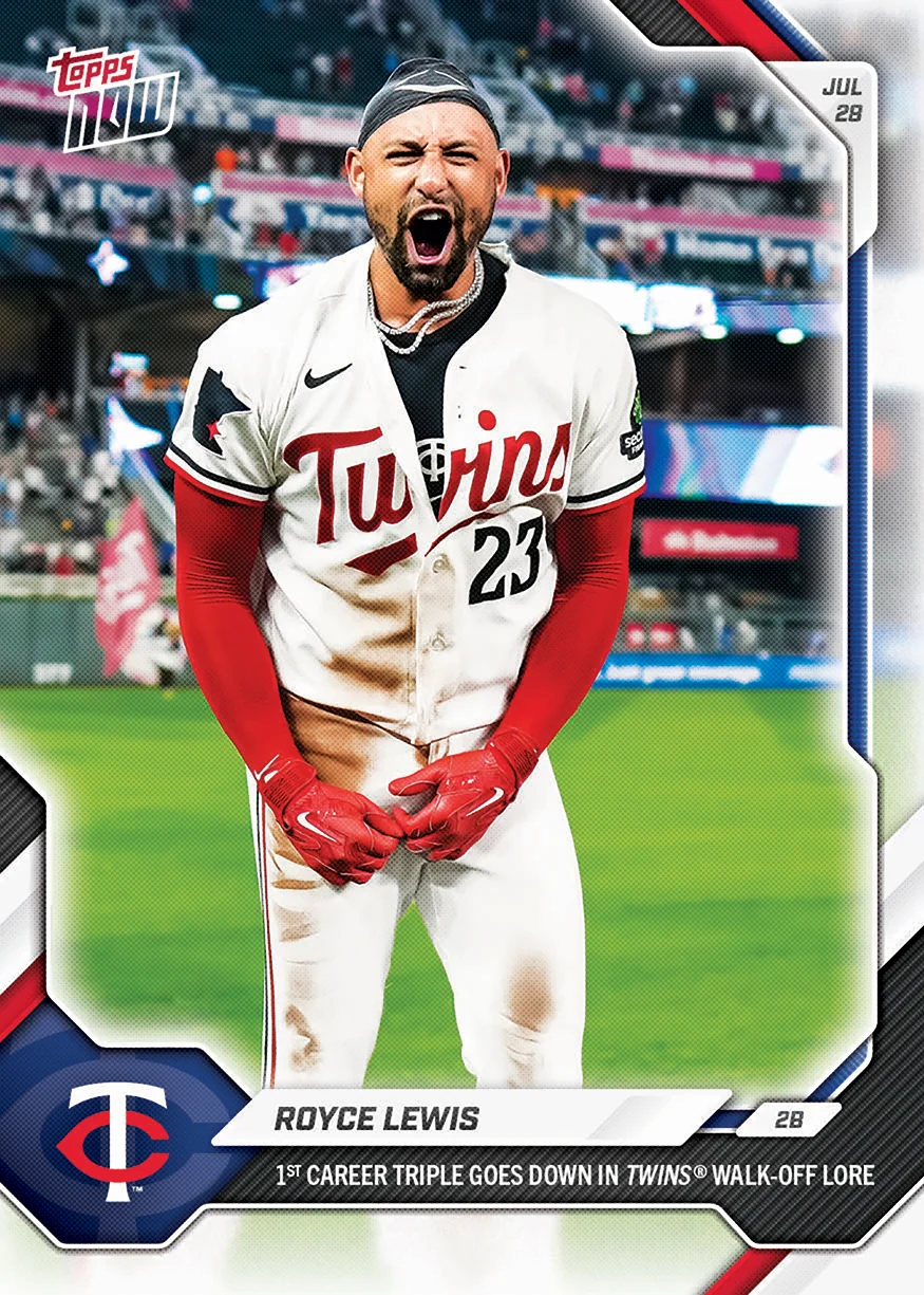2026 MLB Topps NOW #496 Royce Lewis