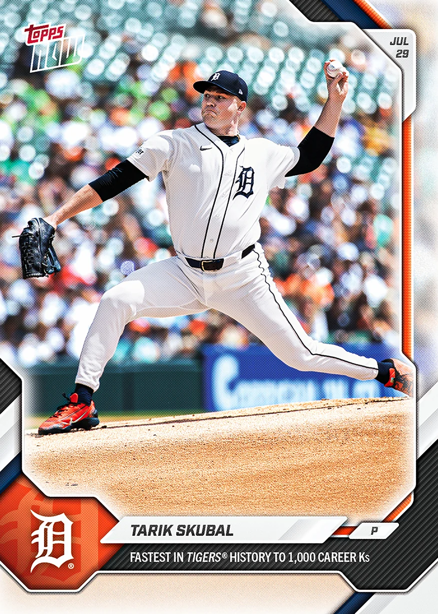 2026 MLB Topps NOW #498 Tarik Skubal