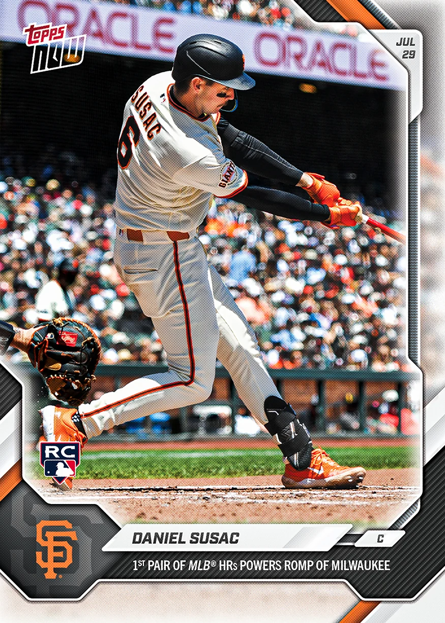 2026 MLB Topps NOW #499 Daniel Susac