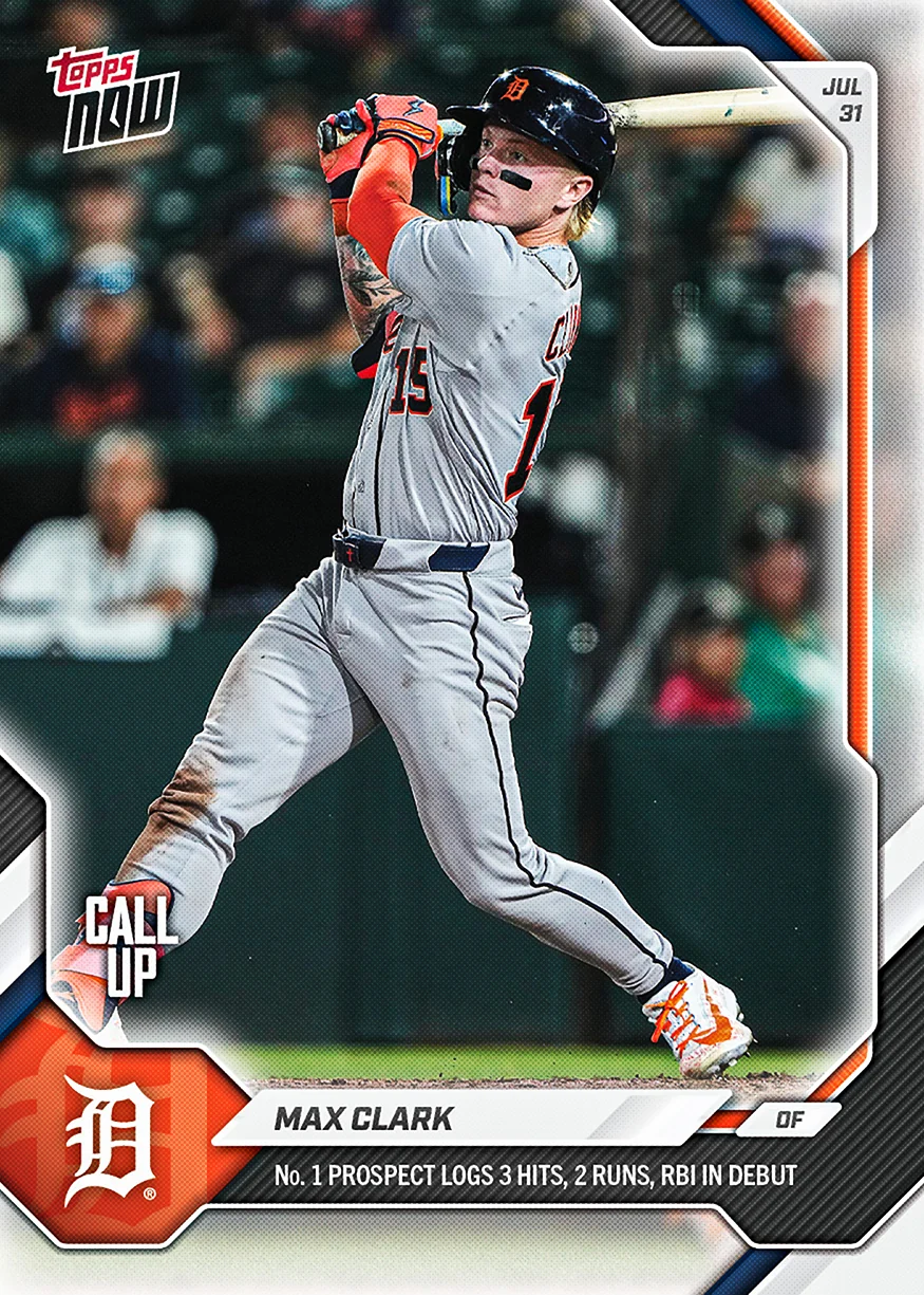 2026 MLB Topps NOW #505 Max Clark