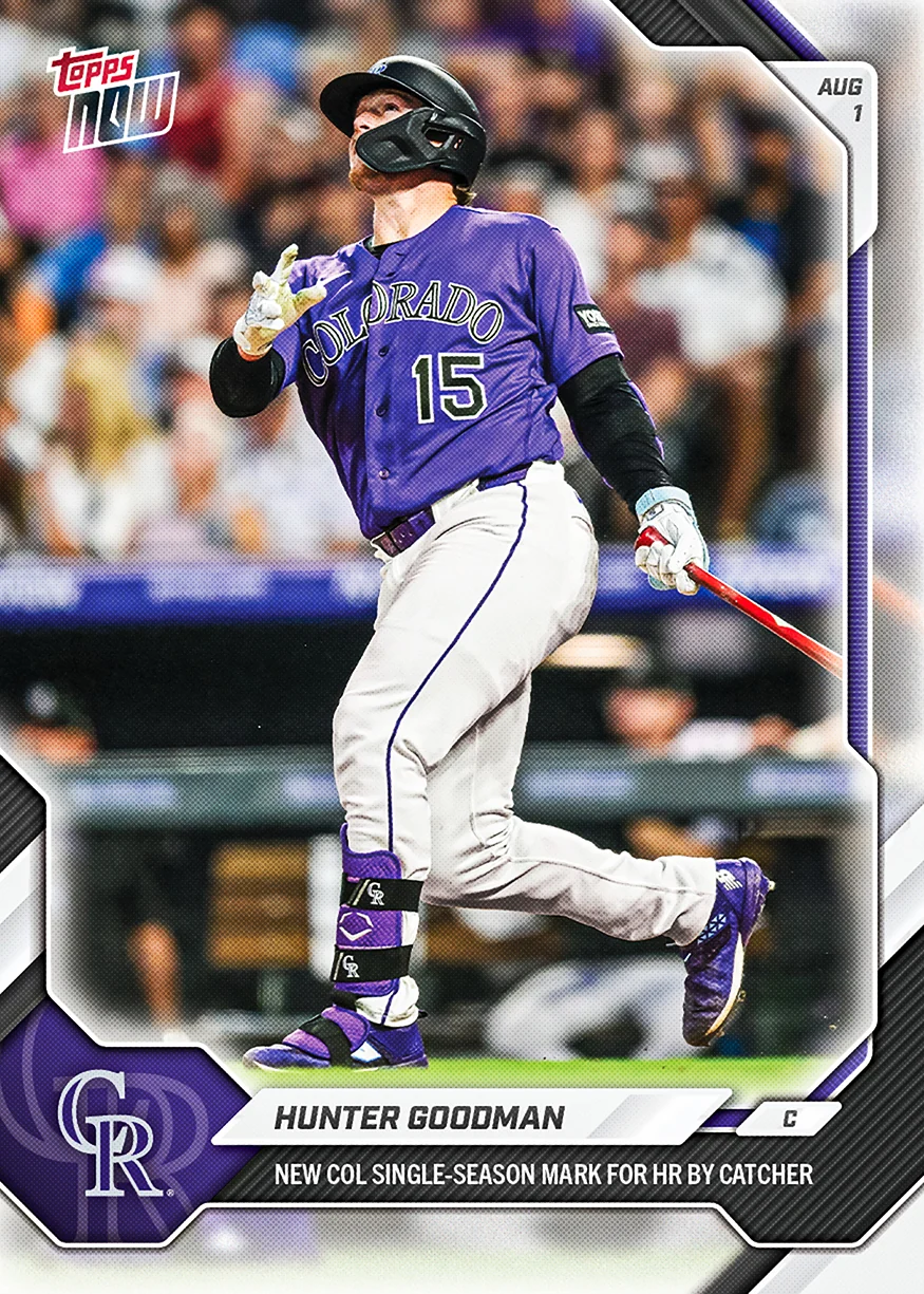 2026 MLB Topps NOW #508 Hunter Goodman