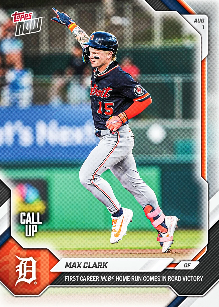 2026 MLB Topps NOW #509 Max Clark