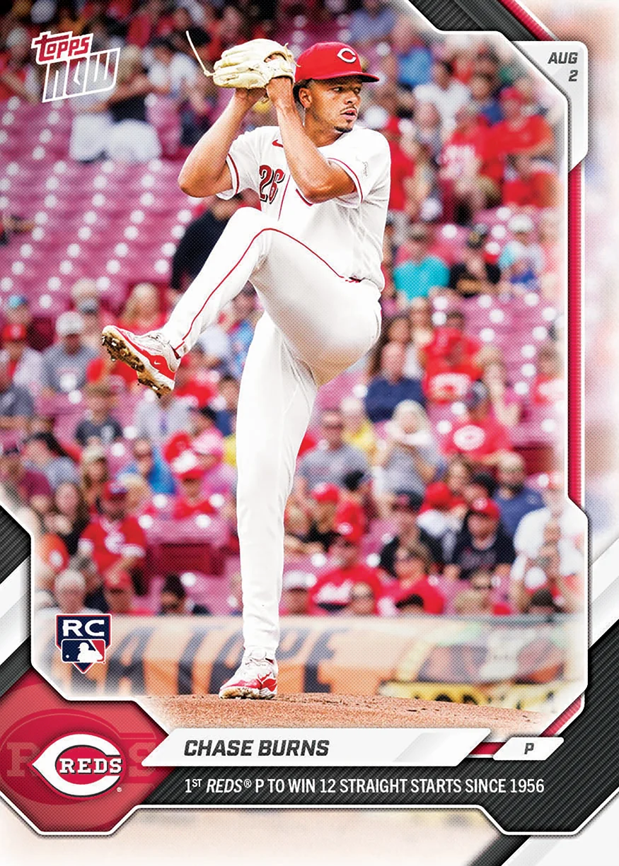 2026 MLB Topps NOW #512 Chase Burns