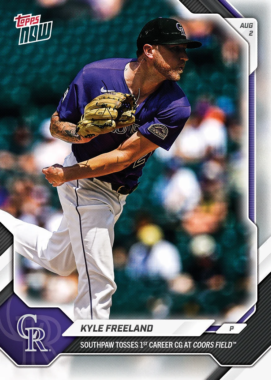 2026 MLB Topps NOW #514 Kyle Freeland