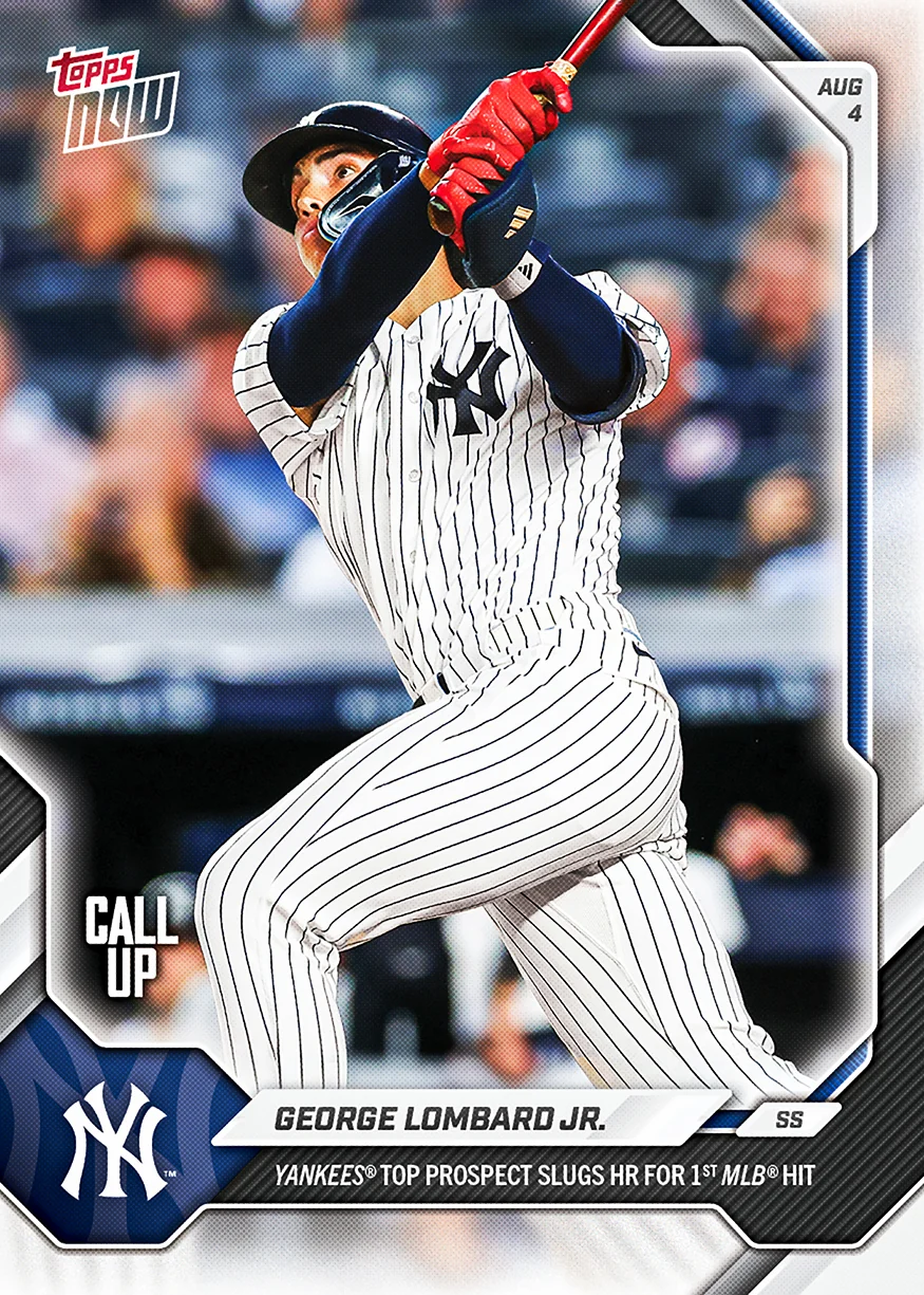 2026 MLB Topps NOW #521 George Lombard Jr.