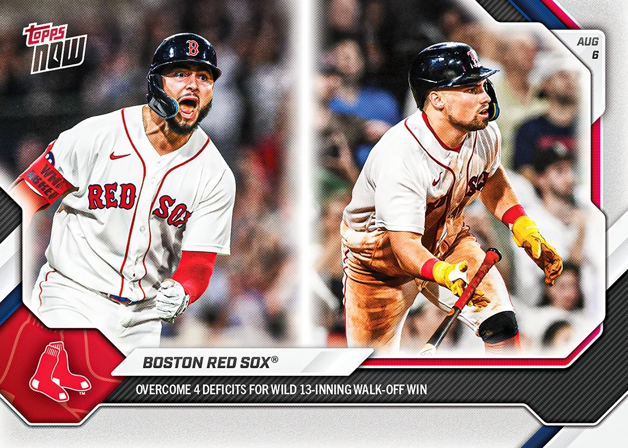 2026 MLB Topps NOW #528 Boston Red Sox