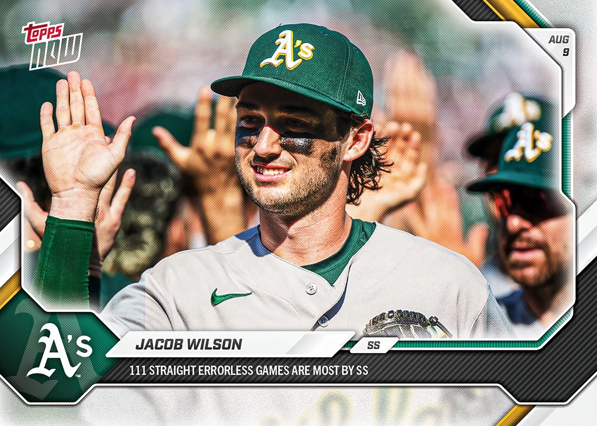 2026 MLB Topps NOW #541 Jacob Wilson