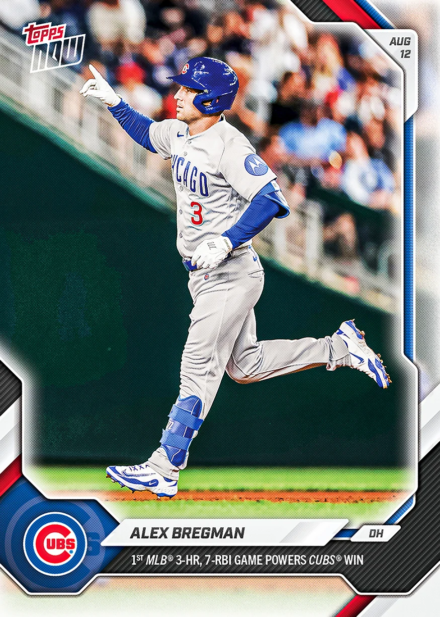 2026 MLB Topps NOW #549 Alex Bregman