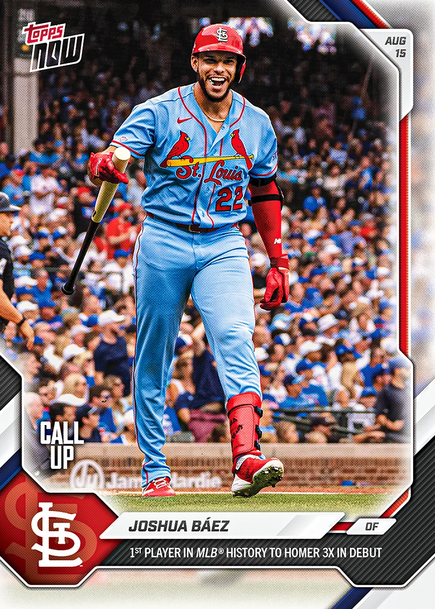 2026 MLB Topps NOW #555 Joshua Báez