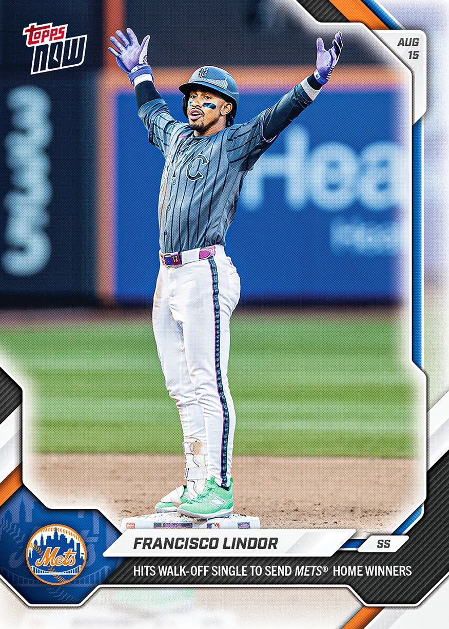 2026 MLB Topps NOW #557 Francisco Lindor